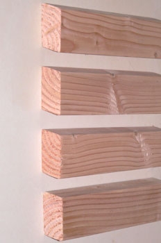 Douglas gran rhombeprofil 27x68mm pr. stk