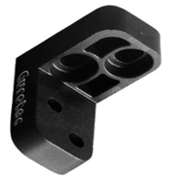 Endebeslag til terrasseglidere per PU med 10 stk.