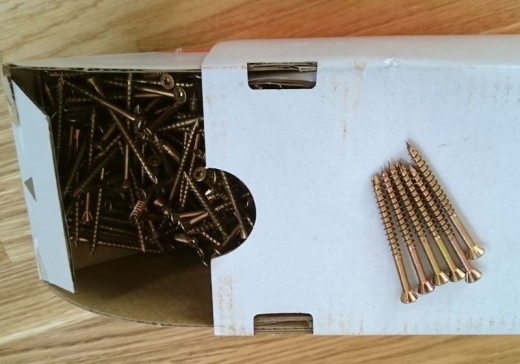 Selvskærende plankeskrue 3,5x45mm pr. 500 stk