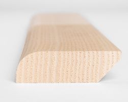 Fodliste ask 20x60mm afrundet, faset pr. løbende meter