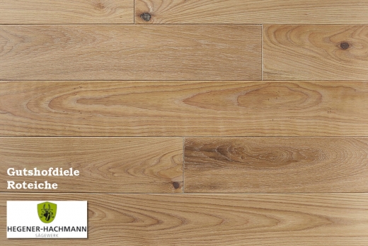 Estate plank domestic red oak solid wood plank 19mm natural per square metre.