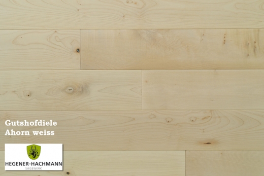 Estate plank domestic maple solid wood plank 19mm in white oiled per square metre.