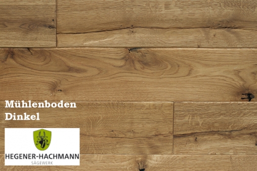 Møllegulv egeplanker 15 mm tykkelse spelt pr. kvadratmeter.