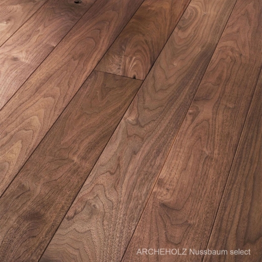 Massivtræsplanke valnød (amerikansk sort valnød) pr. kvadratmeter.