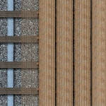 Glideskinner til terrasse 200 stk. pr.