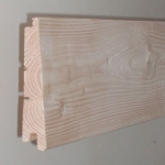 Douglasgran, kilespuns 23x146 mm pr. kvadratmeter