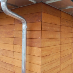 Beklædningspaneler af termokrydsfiner af bøg pr. kvadratmeter