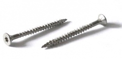 Træfacadeskrue med skærende spids V4A per PU med 200 stk