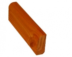 Fodliste i douglasgran ca. 22x55 mm afrundet, faset pr. løbende meter