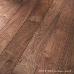 Massivtræsplanke valnød (amerikansk sort valnød) pr. kvadratmeter.